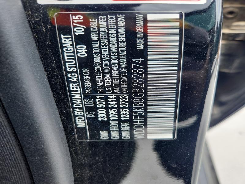 Auction sale of the 2016 Mercedes-benz E, vin: WDDHF5KB8GB282874, lot number: 61699076