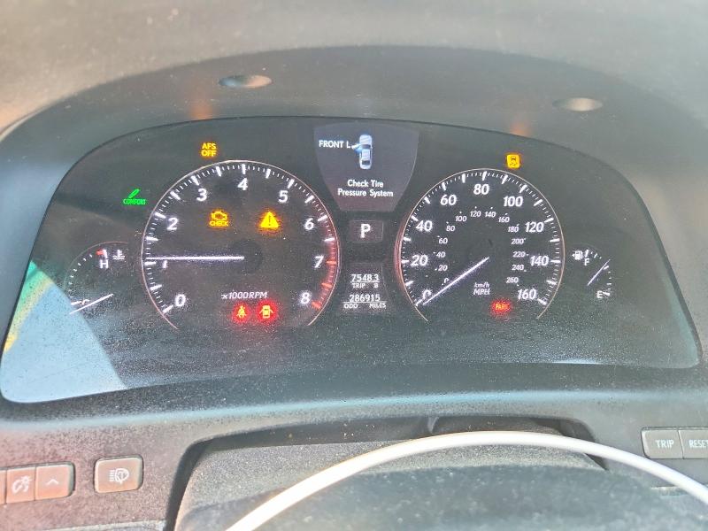 2007 Lexus Ls მანქანა იყიდება აუქციონზე, vin: JTHGL46F675012450, აუქციონის ნომერი: 60031186