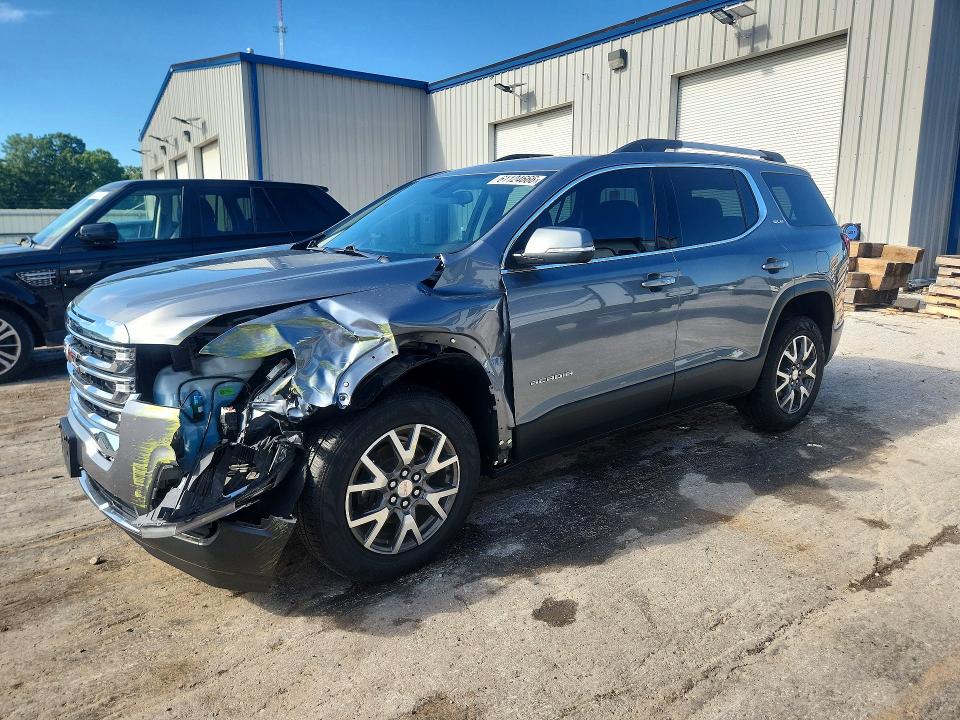 61124666 :رقم المزاد ، 1GKKNRLS3LZ195026 vin ، 2020 Gmc Acadia مزاد بيع