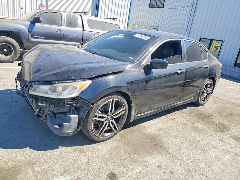 Auction sale of the 2016 Honda Accord, vin: 1HGCR2F52GA198376, lot number: 60835626