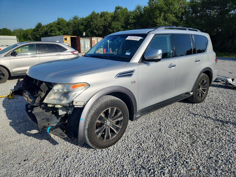 2017 Nissan Armada მანქანა იყიდება აუქციონზე, vin: JN8AY2NF5H9303325, აუქციონის ნომერი: 61873446