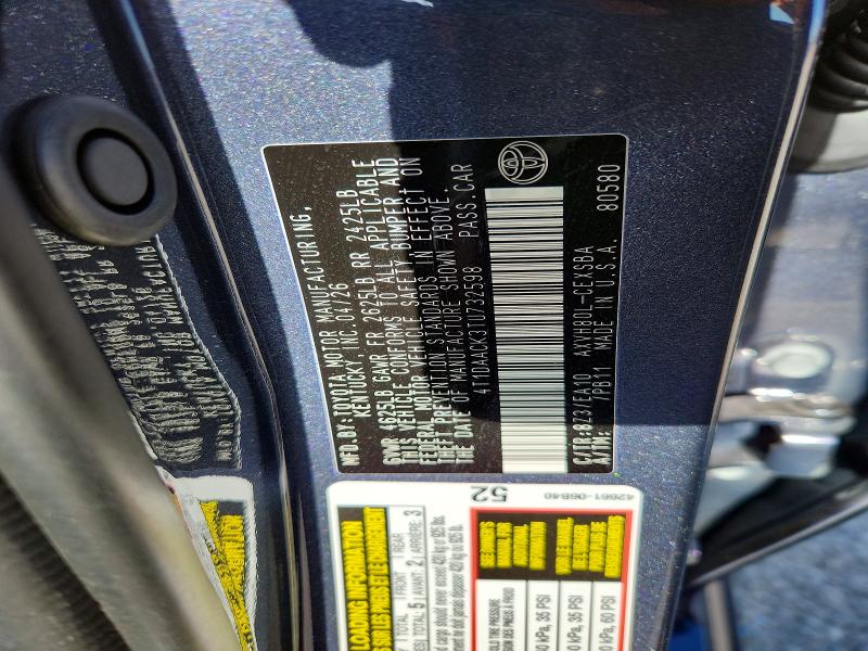 Aukcja sprzedaży 2026 Toyota Camry, vin: 4T1DAACK3TU732598, numer aukcji: 60706426