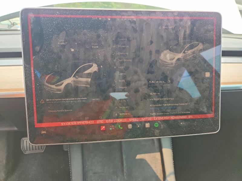 Продажа на аукционе авто 2023 Tesla Model 3, vin: 5YJ3E1EB7PF679422, номер лота: 60322656