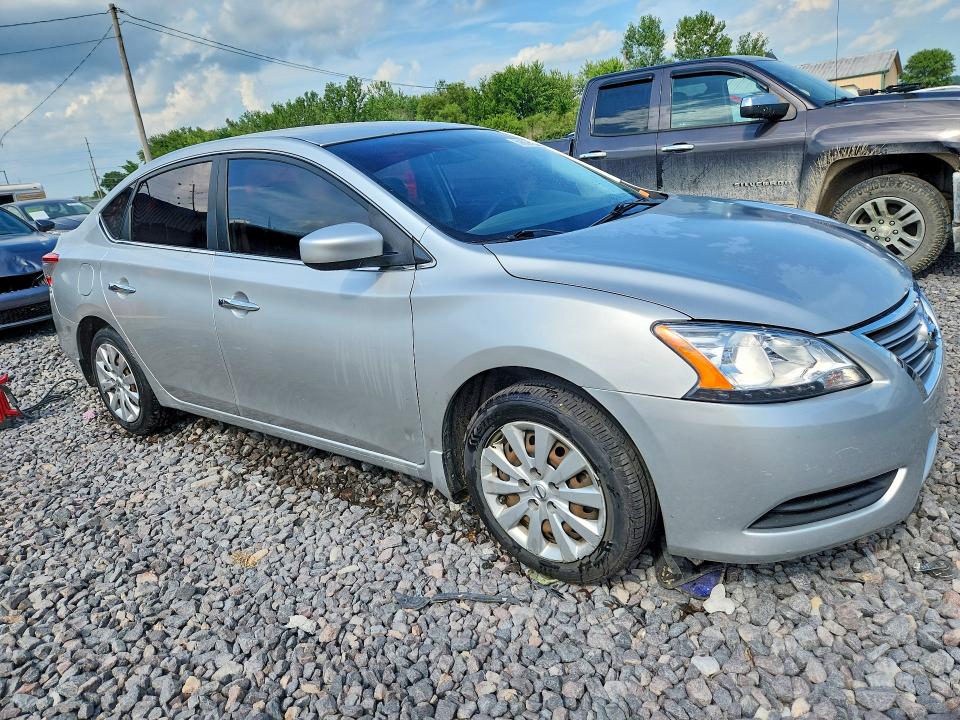 59863756 :رقم المزاد ، 3N1AB7APXFY285584 vin ، 2015 Nissan Sentra مزاد بيع