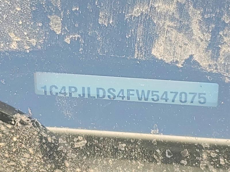 61356986 :رقم المزاد ، 1C4PJLDS4FW547075 vin ، 2015 Jeep Cherokee مزاد بيع