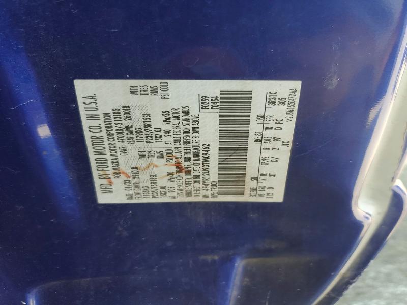 62499766 :رقم المزاد ، 4F4YR12U93TM09462 vin ، 2003 Mazda B3000 مزاد بيع