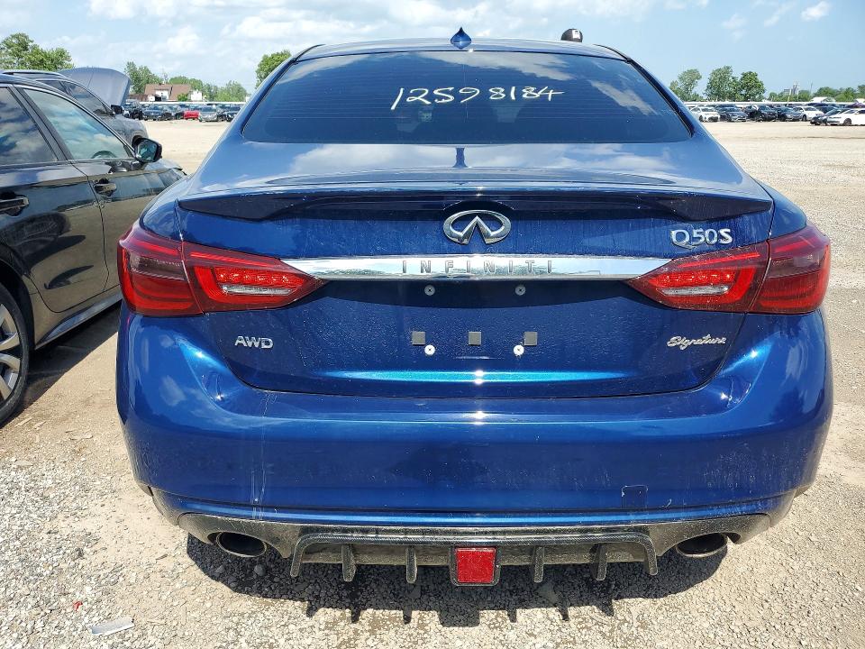 Aukcja sprzedaży 2018 Infiniti Q50, vin: JN1EV7AR0JM611897, numer aukcji: 59174796