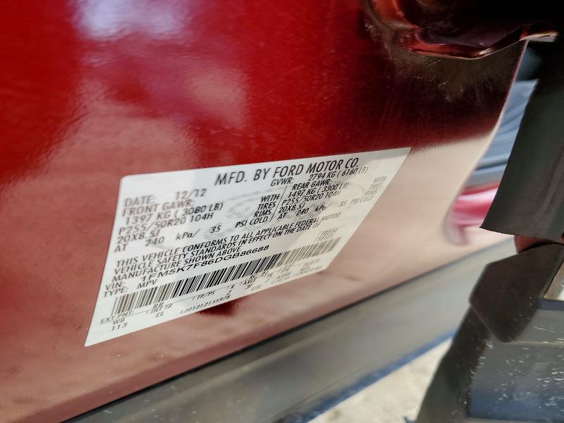 Aukcja sprzedaży 2013 Ford Explorer, vin: 1FM5K7F86DGB86688, numer aukcji: 60212866