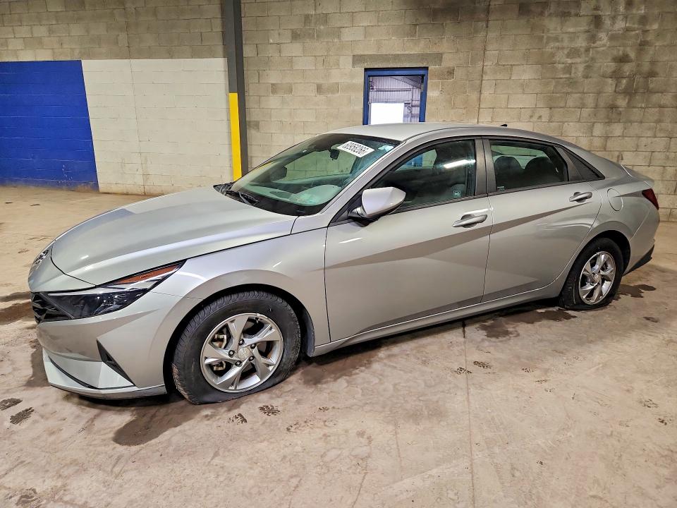 60958266 :رقم المزاد ، 5NPLL4AG7MH032105 vin ، 2021 Hyundai Elantra مزاد بيع