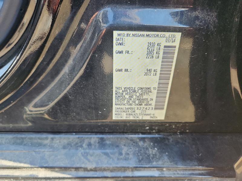 Aukcja sprzedaży 2014 Nissan Altima, vin: 1N4AL3AP0EC327423, numer aukcji: 95589135
