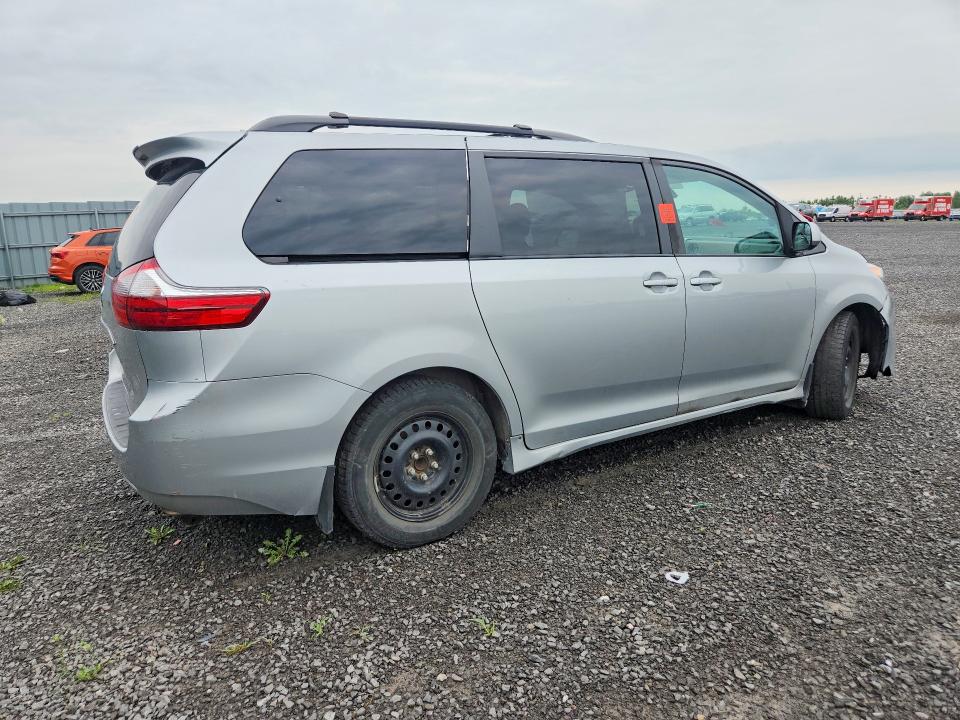 62954226 :رقم المزاد ، 5TDKZ3DC3LS067116 vin ، 2020 Toyota Sienna مزاد بيع