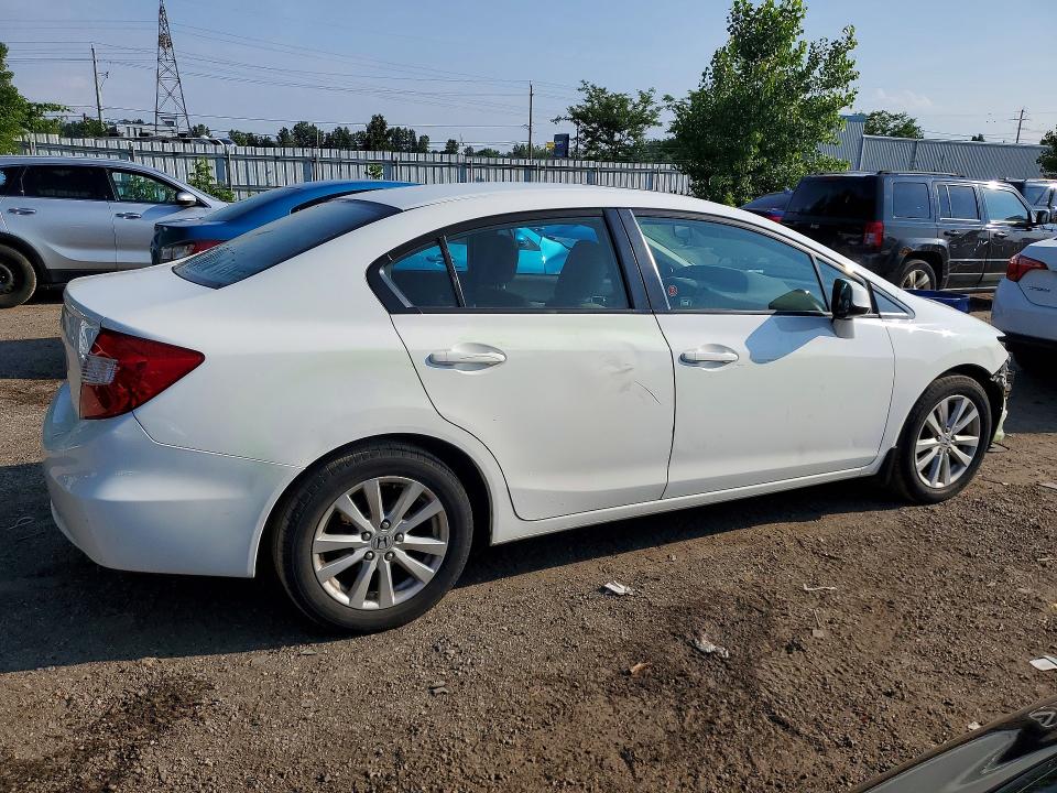 2012 Honda Civic მანქანა იყიდება აუქციონზე, vin: 2HGFB2F52CH001333, აუქციონის ნომერი: 60138166