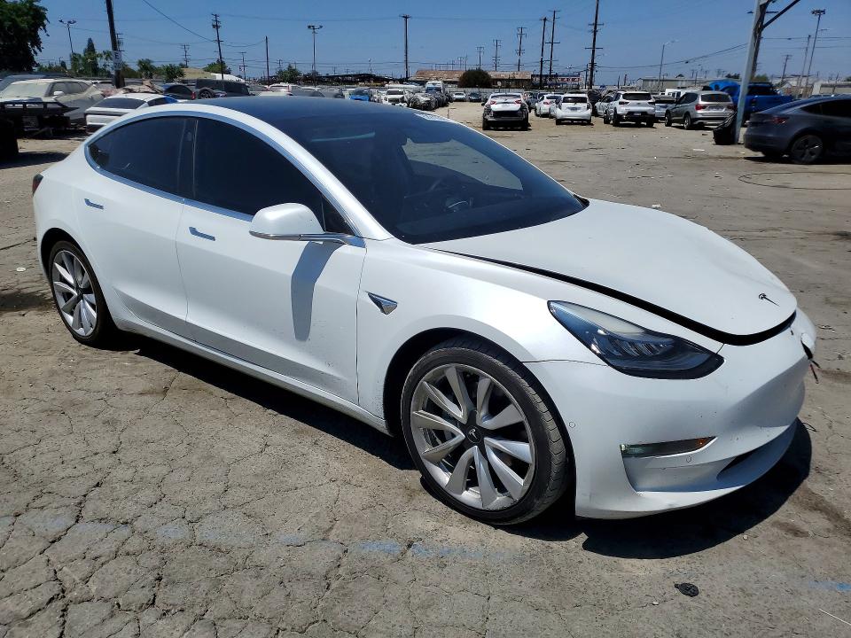 2019 Tesla Model 3 მანქანა იყიდება აუქციონზე, vin: 5YJ3E1EB7KF512678, აუქციონის ნომერი: 62910306