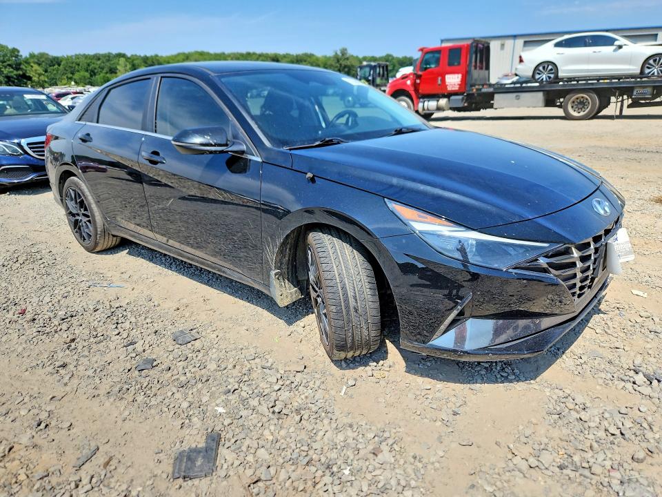2022 Hyundai Elantra მანქანა იყიდება აუქციონზე, vin: KMHLN4AG9NU345525, აუქციონის ნომერი: 62268426