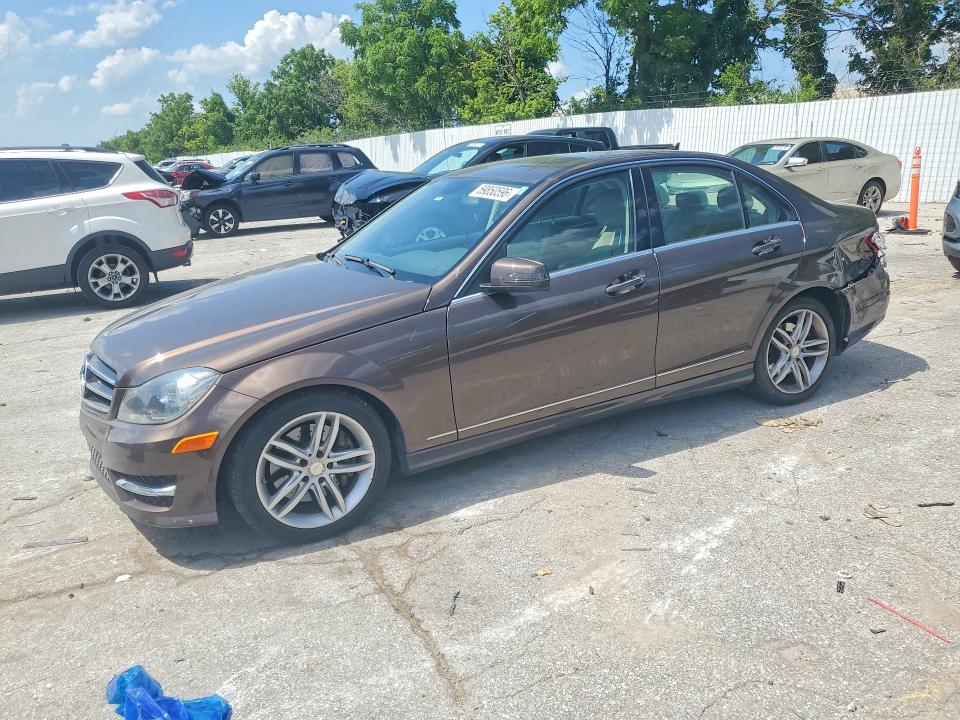 59850596 :رقم المزاد ، WDDGF8AB6EA941813 vin ، 2014 Mercedes-benz C-class C300 Sport 4 مزاد بيع