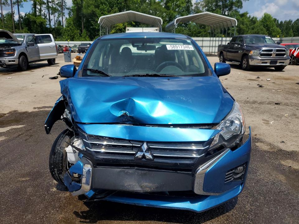 58917346 :رقم المزاد ، ML32AUHJ0RH004450 vin ، 2024 Mitsubishi Mirage مزاد بيع