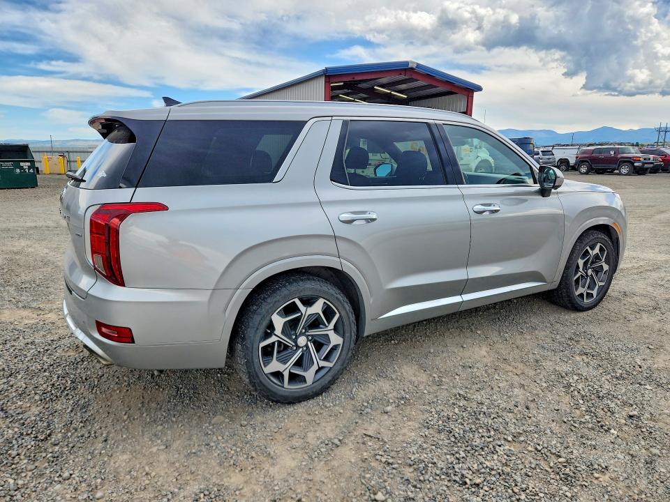 2021 Hyundai Palisade მანქანა იყიდება აუქციონზე, vin: KM8R7DHE9MU308949, აუქციონის ნომერი: 60454336