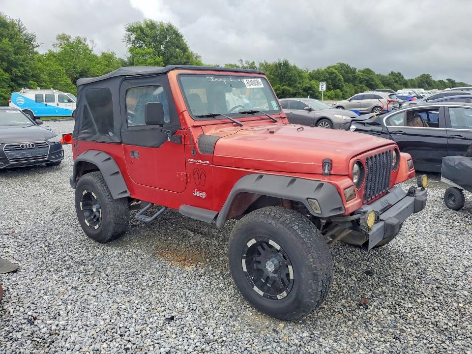 60400886 :رقم المزاد ، 1J4FY29P7WP752173 vin ، 1998 Jeep Wrangler / Tj مزاد بيع
