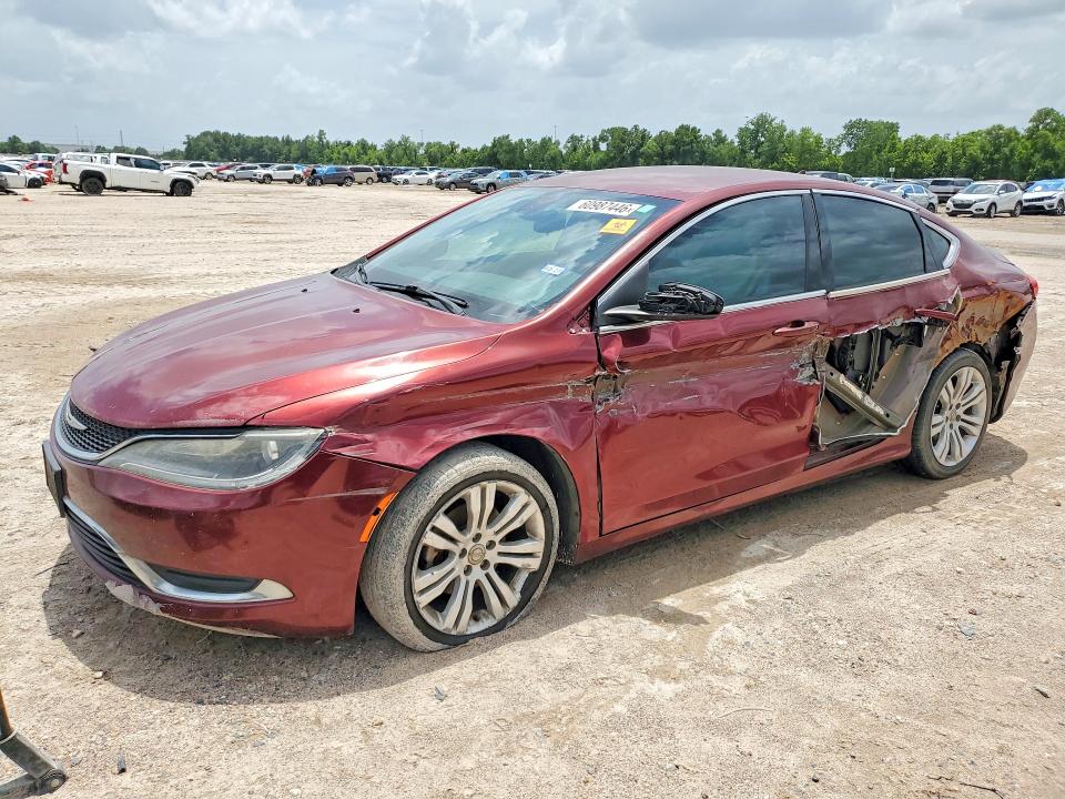 60987446 :رقم المزاد ، 1C3CCCAB4FN638905 vin ، 2015 Chrysler 200 مزاد بيع