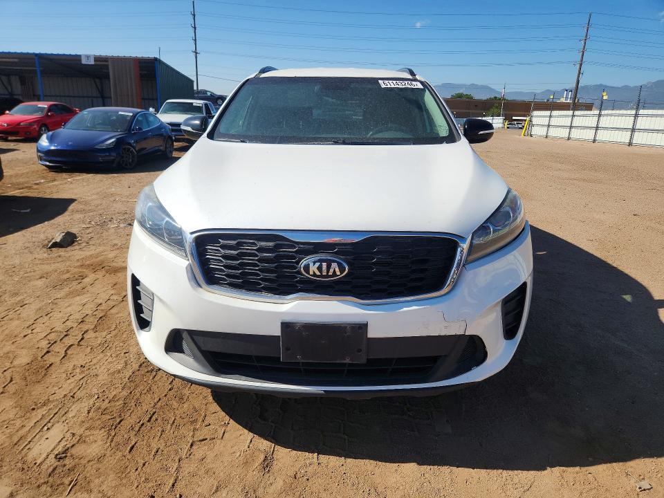 61143246 :رقم المزاد ، 5XYPGDA55KG584761 vin ، 2019 Kia Sorento مزاد بيع