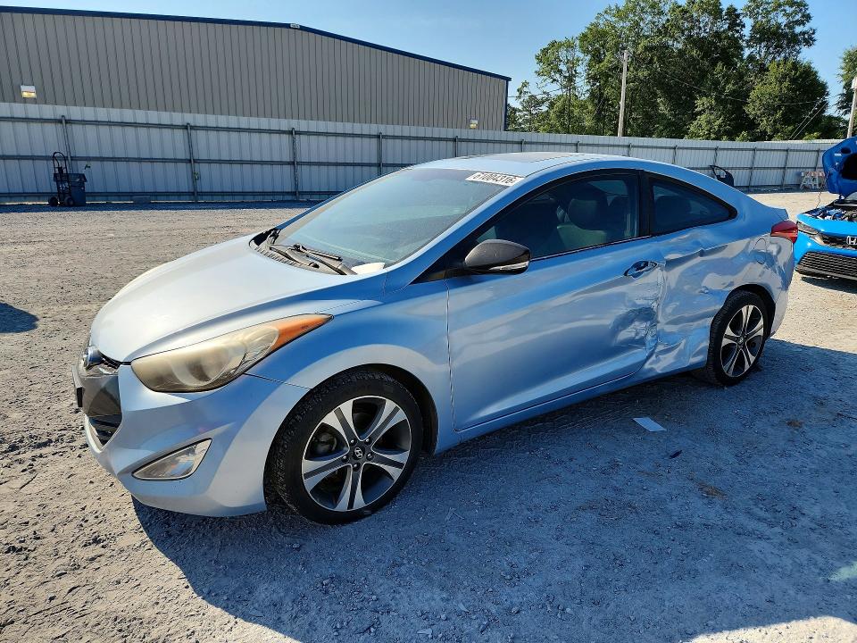 Продаж на аукціоні авто 2013 Hyundai Elantra Coupe, vin: KMHDH6AE1DU006438, номер лоту: 61004316