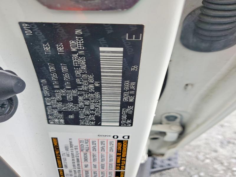 Продажа на аукционе авто 2020 Toyota 4runner, vin: JTEZU5JR2L5218899, номер лота: 63034366