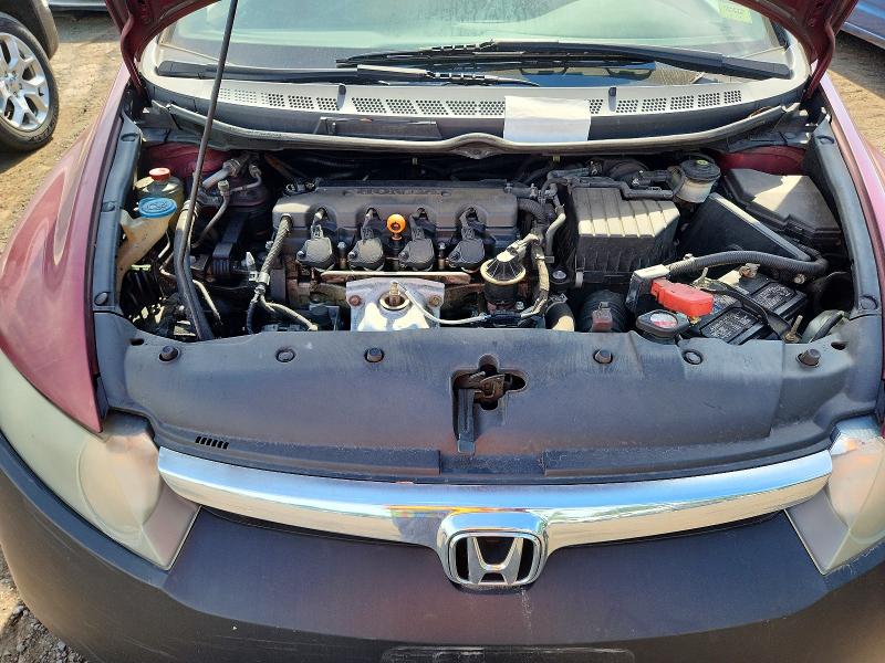 60011356 :رقم المزاد ، 1HGFA165X7L050348 vin ، 2007 Honda Civic مزاد بيع