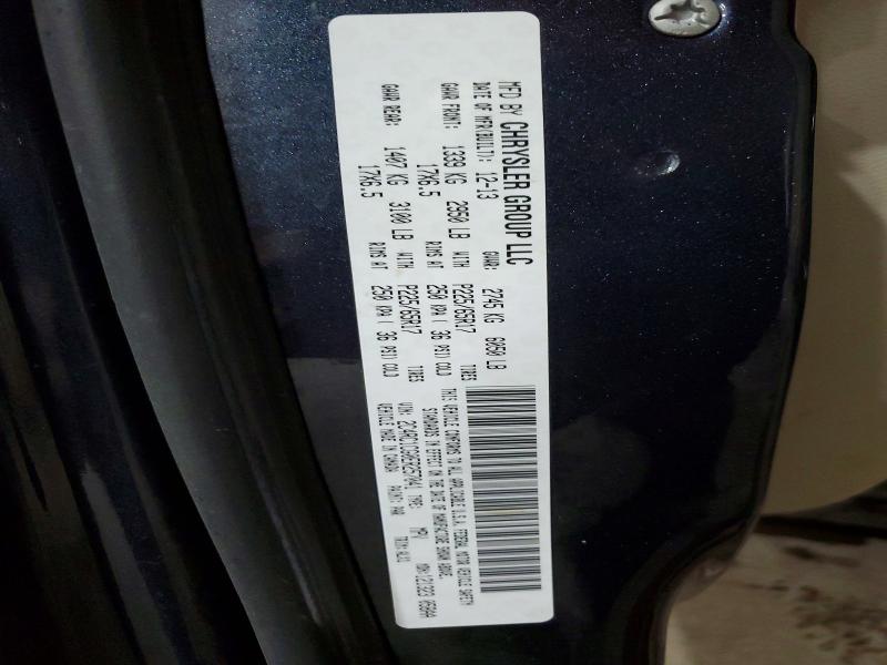 60624706 :رقم المزاد ، 2C4RC1CG0ER257041 vin ، 2014 Chrysler Town & Country مزاد بيع