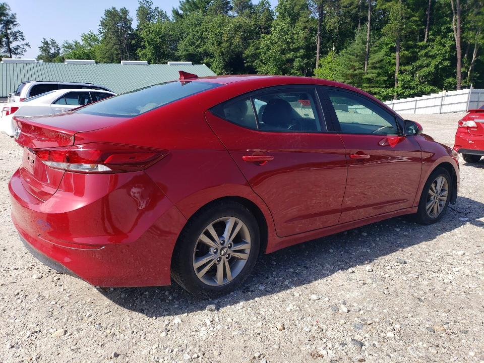 2017 Hyundai Elantra მანქანა იყიდება აუქციონზე, vin: KMHD84LF0HU188987, აუქციონის ნომერი: 58960166