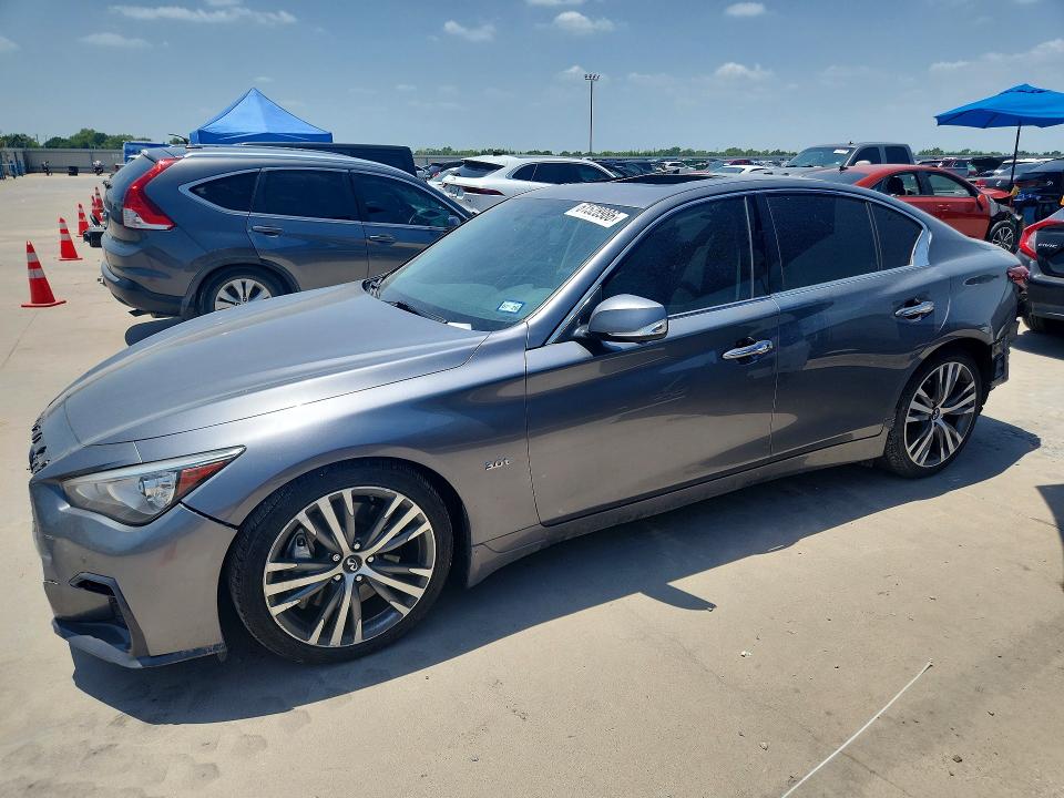 61528986 :رقم المزاد ، JN1EV7APXJM355394 vin ، 2018 Infiniti Q50 مزاد بيع