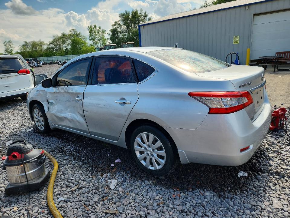 59863756 :رقم المزاد ، 3N1AB7APXFY285584 vin ، 2015 Nissan Sentra مزاد بيع