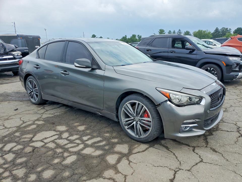 2014 Infiniti Q50 მანქანა იყიდება აუქციონზე, vin: JN1BV7AR2EM681409, აუქციონის ნომერი: 62955986