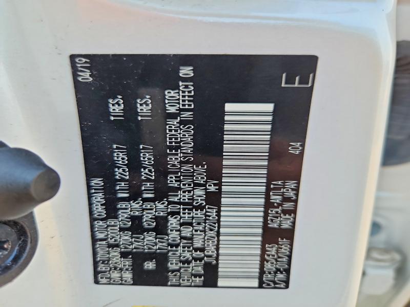 62036106 :رقم المزاد ، JTJBARBZXK2216447 vin ، 2019 Lexus Nx 300 مزاد بيع
