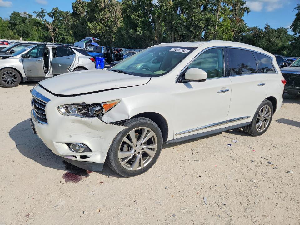 60505566 :رقم المزاد ، 5N1AL0MM6DC337961 vin ، 2013 Infiniti Jx35 مزاد بيع