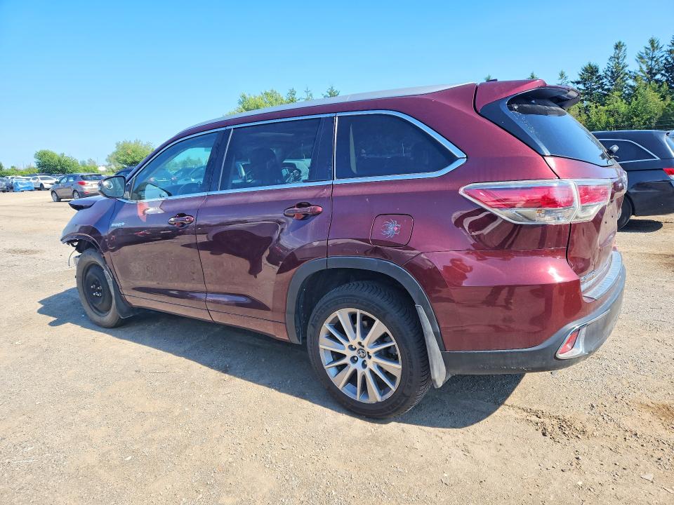 2016 Toyota Highlander მანქანა იყიდება აუქციონზე, vin: 5TDJCRFH8GS019397, აუქციონის ნომერი: 60184876
