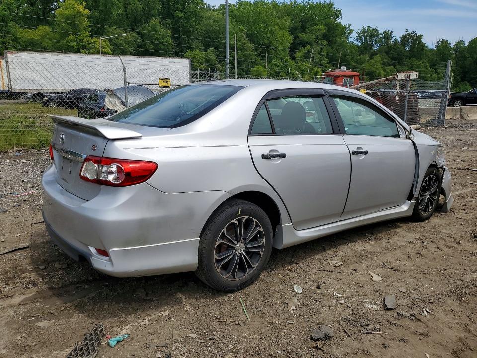 61856696 :رقم المزاد ، 2T1BU4EE6BC635077 vin ، 2011 Toyota Corolla مزاد بيع