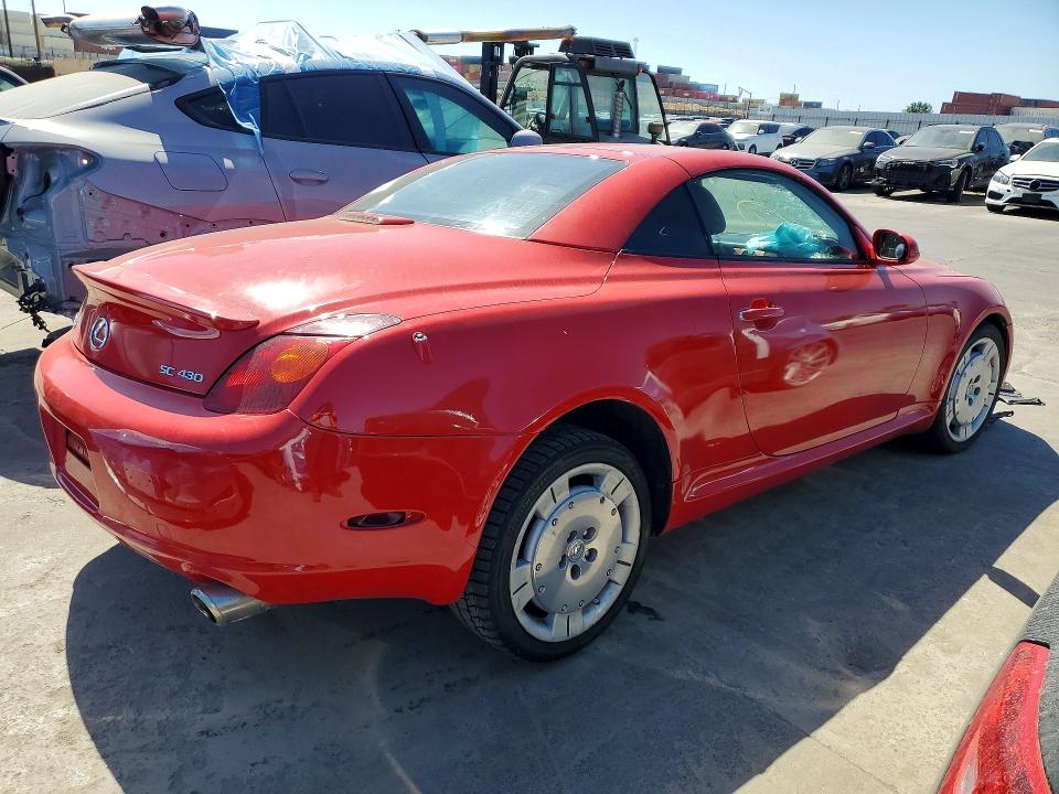 2004 Lexus Sc მანქანა იყიდება აუქციონზე, vin: JTHFN48Y340053664, აუქციონის ნომერი: 59724836