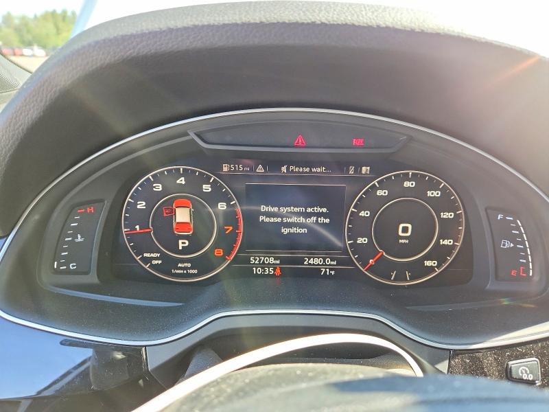 Aukcja sprzedaży 2018 Audi Q7, vin: WA1LAAF79JD031093, numer aukcji: 58955246