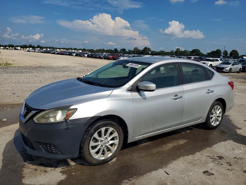 59855506 :رقم المزاد ، 3N1AB7APXKY342585 vin ، 2019 Nissan Sentra مزاد بيع