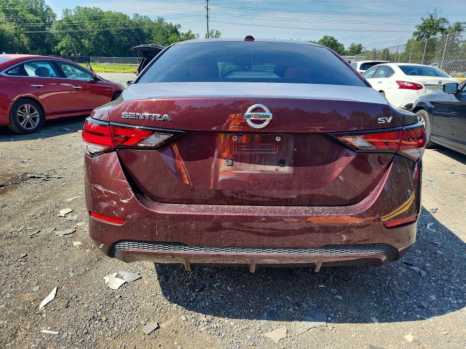 59258306 :رقم المزاد ، 3N1AB8CV2MY260502 vin ، 2021 Nissan Sentra مزاد بيع