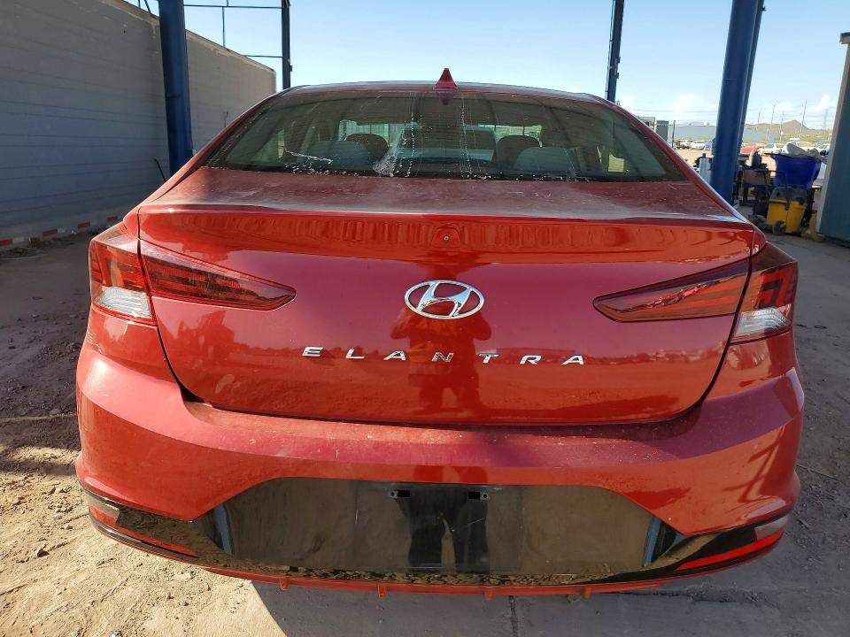 2019 Hyundai Elantra მანქანა იყიდება აუქციონზე, vin: KMHD84LF4KU737873, აუქციონის ნომერი: 60228436