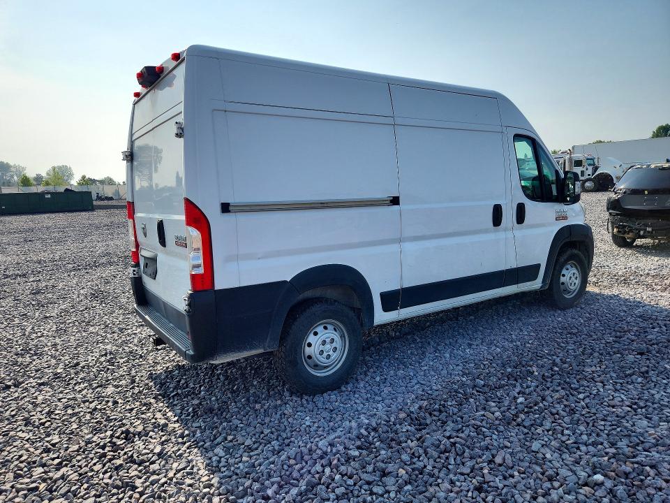 2019 Ram Promaster 2500 მანქანა იყიდება აუქციონზე, vin: 3C6TRVCGXKE535685, აუქციონის ნომერი: 61009336