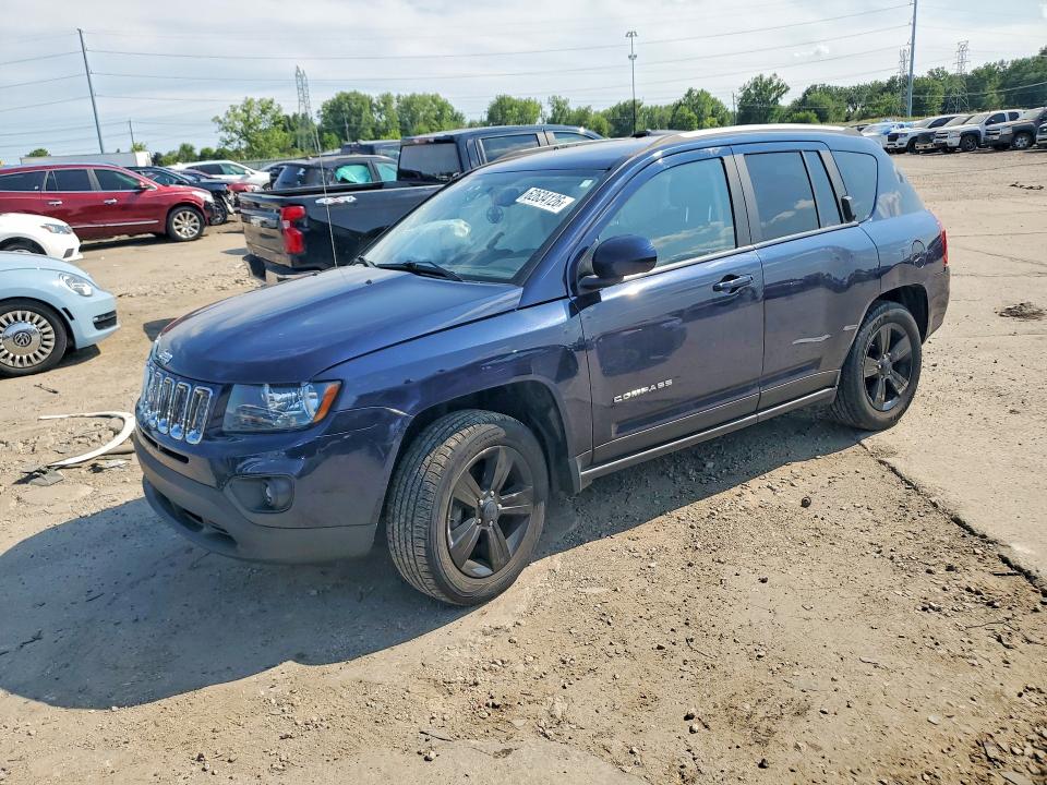 2017 Jeep Compass მანქანა იყიდება აუქციონზე, vin: 1C4NJDEB1HD210048, აუქციონის ნომერი: 62634126