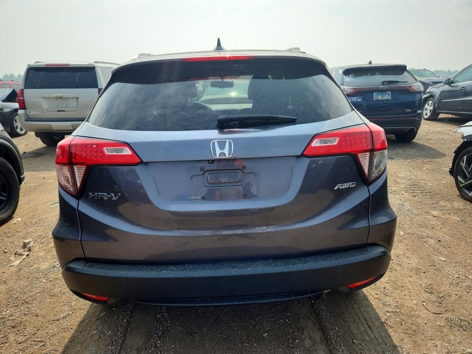 2016 Honda Hr-v მანქანა იყიდება აუქციონზე, vin: 3CZRU6H72GM738450, აუქციონის ნომერი: 61405916