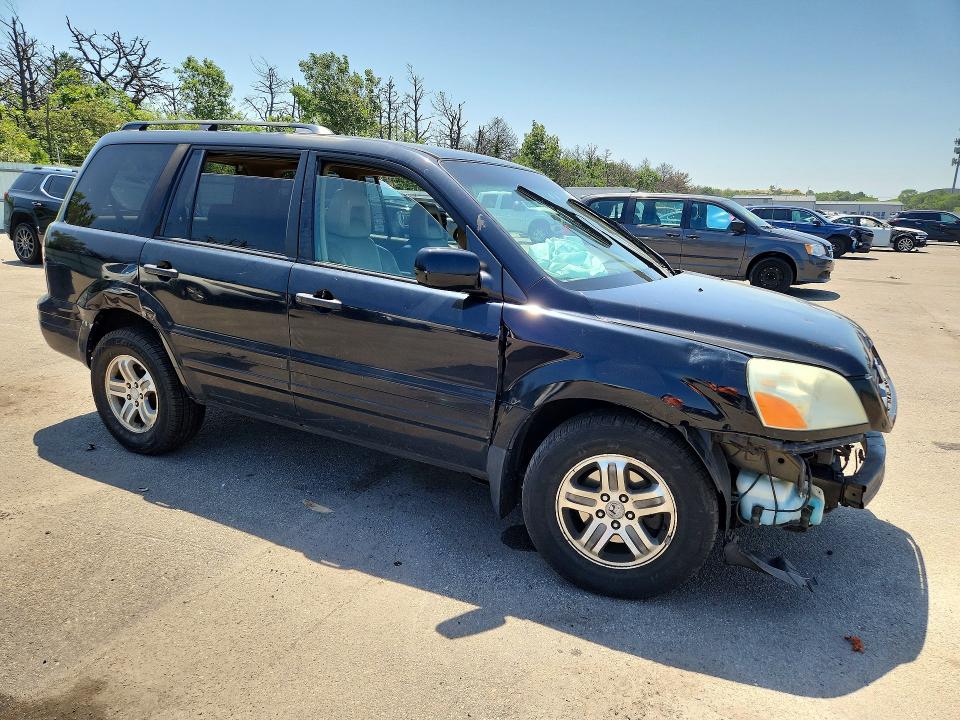 59695326 :رقم المزاد ، 2HKYF18734H570382 vin ، 2004 Honda Pilot مزاد بيع
