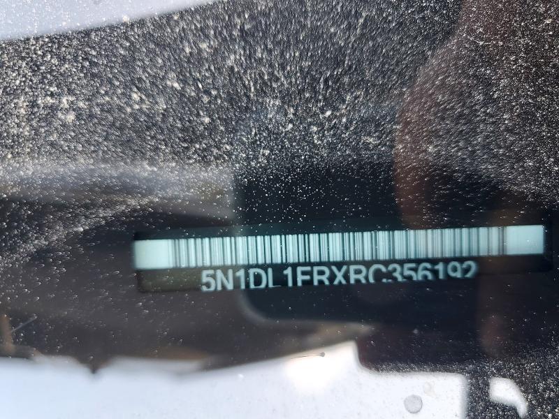 Auction sale of the 2024 Infiniti Qx60, vin: 5N1DL1FRXRC356192, lot number: 61978696