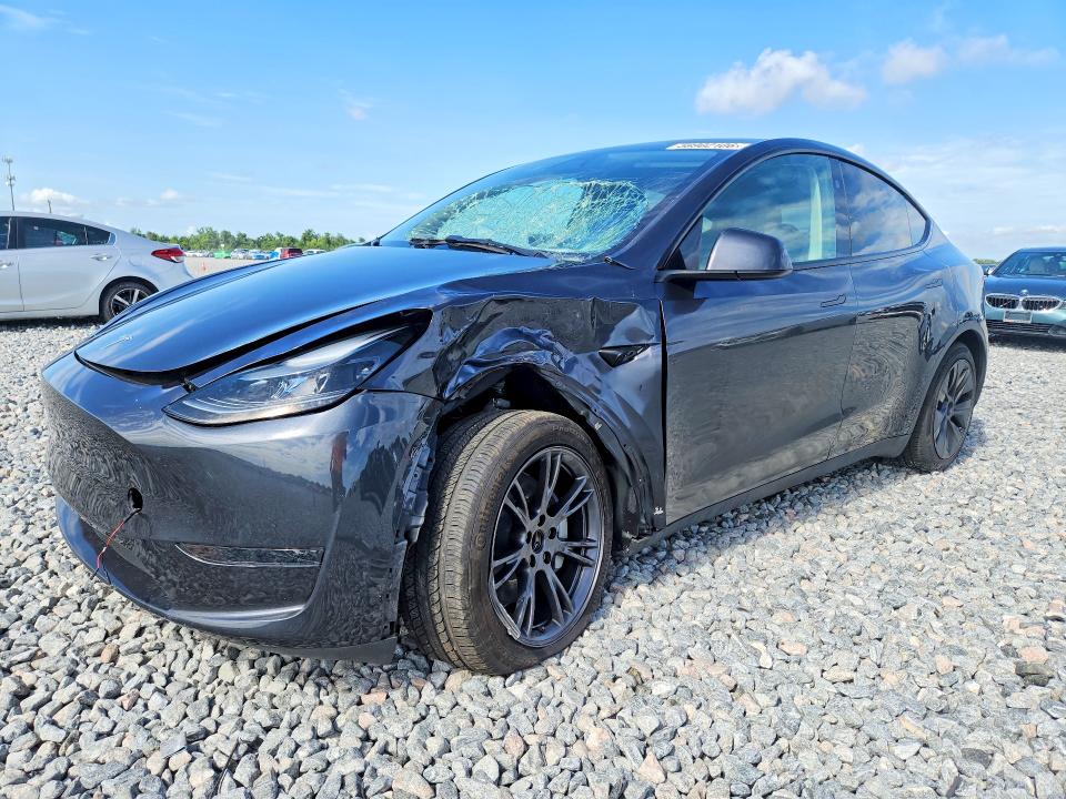 59902106 :رقم المزاد ، 7SAYGDED5SF258877 vin ، 2025 Tesla Model Y مزاد بيع
