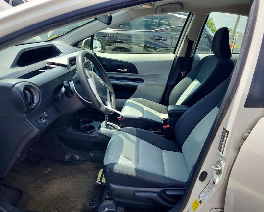62038776 :رقم المزاد ، JTDKDTB3XC1508240 vin ، 2012 Toyota Prius C مزاد بيع