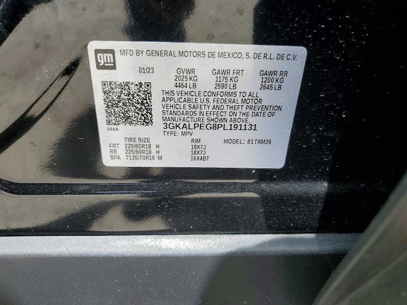60401906 :رقم المزاد ، 3GKALPEG8PL191131 vin ، 2023 Gmc Terrain مزاد بيع