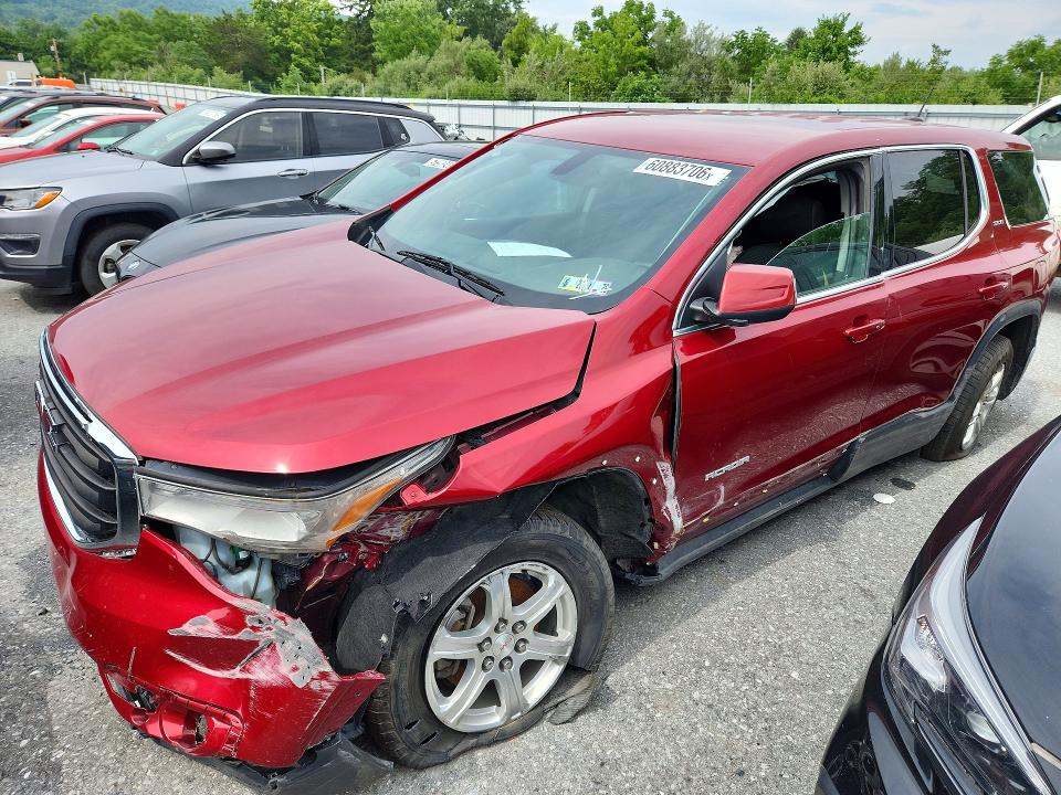 Aukcja sprzedaży 2019 Gmc Acadia, vin: 1GKKNRLA3KZ205138, numer aukcji: 60883706